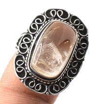 Golden Rutile Vintage Style Gemstone Fashion Handmade Ring Jewelry 7.50&quot; SA 1957 - £3.98 GBP