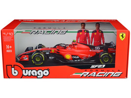 Ferrari SF-23 #55 Carlos Sainz Formula One F1 World Championship 2023 Formula Ra - £72.77 GBP