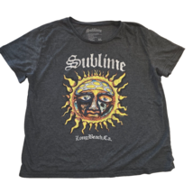 Sublime T-Shirt XL Men&#39;s Gray Short Sleeve Rock Band Long Beach California - $10.27