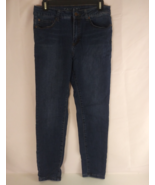 Tahari Women&#39;s Dark Wash Mid Rise Blue Jeans Size 10/30 Inseam 26&quot; - $16.38 CAD