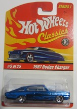1967 Dodge Charger Hot Wheels Classics Series 1 - Blue 5 of 25 - £13.81 GBP