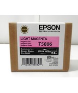 Epson Pro 3800 LIGHT MAGENTA UltraChrome K3 Ink T5806; Mixed Exp 03. 201... - $58.89