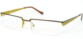 KUHLMEY KANA KK44765-3 BROWN /LIME GREEN EYEGLASSES GLASSES FRAME 49-18-... - $35.64