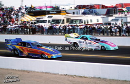 4x6 Color Drag Racing Photo Jerry Caminito Vs K.C. Spurlock Funny Car 1994 - £2.05 GBP