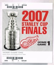 2007 NHL Stanley Cup Finals Home Game 1 Phantom Ticket Detroit Red Wings - £7.69 GBP