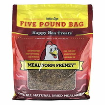 Happy Hen Treats Mealworm Frenzy Pet Treat (1 Pouch), 5 Lb - £60.85 GBP