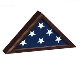 Cherry Capital Flag Case for 3&#39; X 5&#39; Flag, Cremation Urn Available - £120.26 GBP