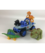 Jurassic World Dino Tracker Jeep Truck Vehicle Dinosaur 5pc Playskool He... - $32.70 CAD