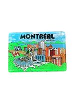 Montreal Canada City Scape Souvenir Fridge Magnet Travel - $11.87