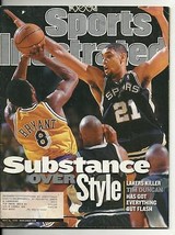 1999 Sports Illustrated Magazine May 31st Spurs Tim Duncan - £15.83 GBP