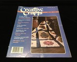 Creative Crafts Magazine April 1982 Painting, Quilting, Stained Glass - £7.97 GBP