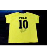 PELE BRAZIL CBD SOCCER CLUB HOF SIGNED AUTO COPA MUNDO QUALITY JERSEY PS... - £518.01 GBP