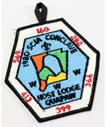 Vintage 1980 SCIA Conclave Host Quapaw OA Order Arrow WWW Boy Scout Camp... - $174.01 MXN
