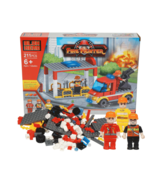 Blok Head Firefighter Fantasy Scene Building Playset, 211 Pieces - £15.25 GBP