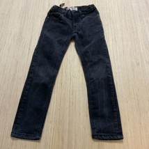 Boys Levis 510 Skinny Jeans Size 8 reg Waist 24x 25” Black Adjustable Waist - £6.78 GBP