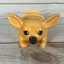 Storyteller Arts Chihuahua Dog Taco Holder Ceramic Mexican Food Dish - £20.29 GBP