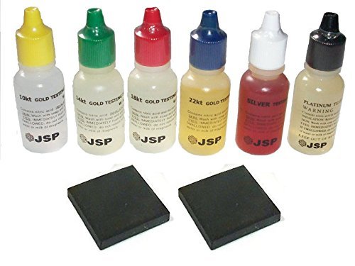 Personal Jewelry Testing Kit-Gold Silver Platinum Tests-Scrap Jewelry Shopper!
