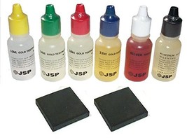 Personal Jewelry Testing Kit-Gold Silver Platinum Tests-Scrap Jewelry Sh... - £19.31 GBP