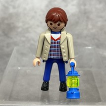 Playmobil Country Male Figure &amp; Blue Lantern - £3.77 GBP