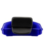 Deep Cobalt Blue Razor Tour Pack w/Slim Backrest &amp; Chrome Hardware - $7,375.51 MXN