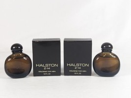 Halston Z-14 By Halston Cologne Men 0.5 Fl.Oz Mini Splash / Dab Vintage 2 Bottle - £23.59 GBP