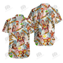 Beautiful Chip and Dale Enjoy Your Summer Time HAWAIIAN Shirt - £8.20 GBP+