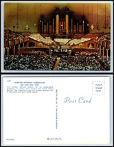 UTAH Postcard -Salt Lake City, Mormon Tabernacle Interior L20 - £2.36 GBP