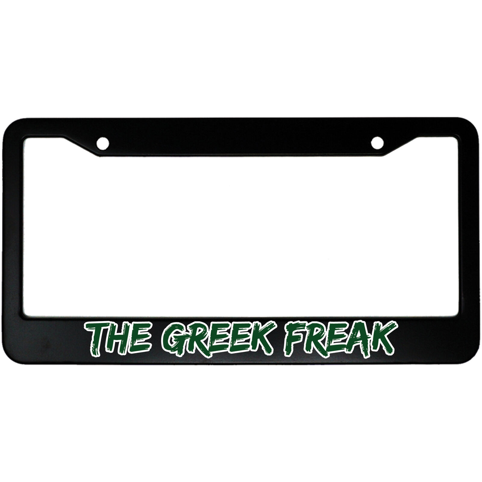 The Greek Freak Giannis Milwaukee Bucks Basketball Car License Plate Frame - $18.95