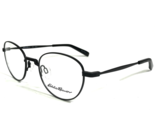 Eddie Bauer Eyeglasses Frames EB32213 BK Black Round Full Wire Rim 49-20... - $46.53
