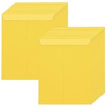 PG COUTURE Laminated Yellow Paper A4 Size Envelope Storing or Mailing Do... - $16.64