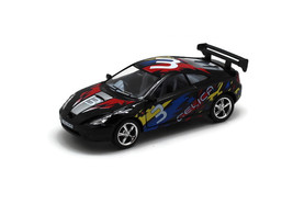 5&quot; Toyota Celica Black Custom Street Fighter Edition 1:36 Scale Pullback  - $223.48 MXN