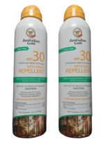 2 Pack Australian SPF 30 Spray Insect Repellent Sunscreen Water Resistant 5.6 oz - £14.97 GBP