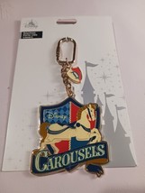 Disney Parks King Arthur Carousel Keychain/Bag Clip NWT - $9.50