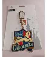 Disney Parks King Arthur Carousel Keychain/Bag Clip NWT - $13.04 CAD
