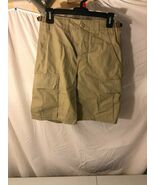 Nwot&#39;s Mens Hot Weather Tan beige Military Style Cargo Shorts X Small - $40.16 CAD