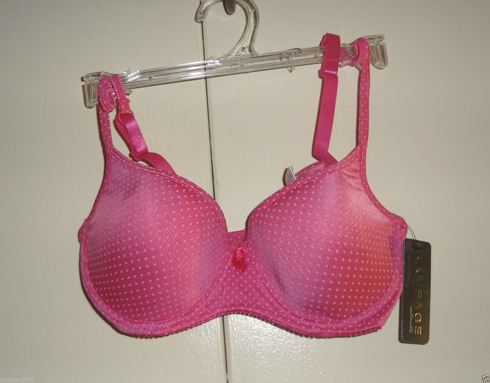 Primary image for RAMPAGE Pink Underwire  Bra  NWT 36012