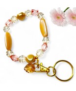 Beaded Stretch Bracelet Key Chain  - $104.34 MXN