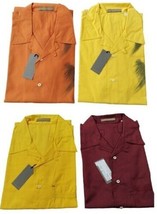 Shirt Wide Summer short Sleeve Man Pure Cotton Various Models And Measures - £33.41 GBP
