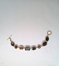 Crystal glass bracelet multi-color, NWOT - $43.00