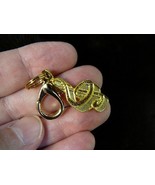 (M-331-F) G TREBLE CLEF Note I love MUSIC notes GOLD Charm clip phone Je... - $207.14 MXN