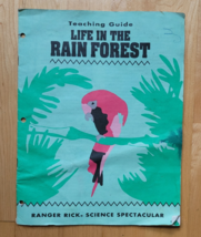 Ranger Rick Life in the Rain Forest 1993 Teacher Guide Science Spectacular - $24.23