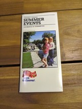 Vintage 1982 June July August Ontario Canada Summer Events Brochure - £34.51 GBP