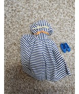 Vintage Barbie #912 Cotton Casual Dress with Shoes by Mattel - $30.00