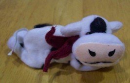 Turkey Hill LOUNGING COW 5&quot; Plush Stuffed Animal - $12.38