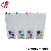 Refillable Ink Cartridge for HP10 82 HP500 for HP Designjet 500 800 500PS 800PS - £39.58 GBP
