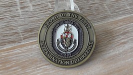 USN USS Bunker Hill CG-52 Sword of the Fleet Challenge Coin #D501 - $30.68