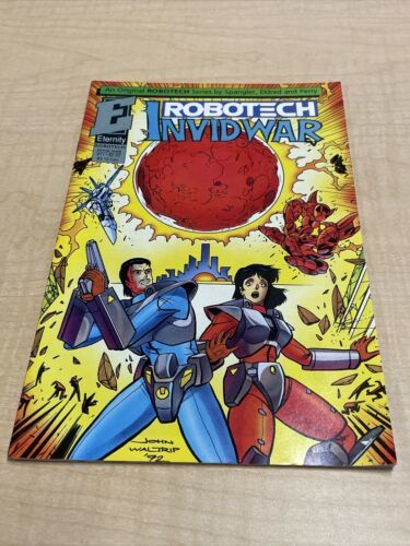 Eternity Comics Robotech Invidwar March 1993 Issue #11 Comic Book KG - $9.89