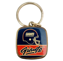 1980-90s New York Giants Keychain Fob Charm NFL Football Vintage USA Mad... - $42.24 CAD