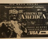 Coming To America Tv Guide Print Ad Eddie Murphy Arsenio Hall  TPA15 - £4.67 GBP