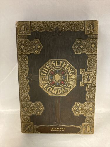 Primary image for Antique Sales Kit The Selling Compass Salesmanship Improvement Odd Book Masonic